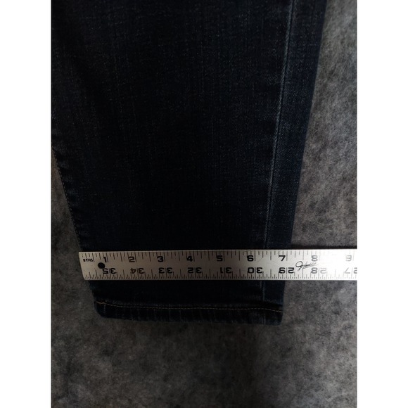 Lucky Brand Jeans Mens 38x32 Blue Medium Wash Whiskered Preppy Stretch - Picture 5 of 12